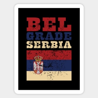 Flag of Serbia Magnet